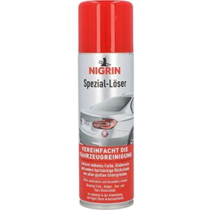 NIGRIN Speziallöser zum einfachen und mühelosen Entfernen von Farben, Etiketten, Aufklebern, Teer und Harz von glatten Untergründen, frei von Schleifmitteln, 300 ml NIGRIN Speziallöser zum einfachen und mühelosen Entfernen von Farben, Etiketten, Aufklebern, Teer und Harz von glatten Untergründen, frei von Schleifmitteln, 300 ml