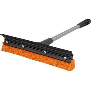 NIGRIN Scheibenreiniger 240 x 410 mm, mit Abziehlippe und Gummischwamm, Länge: 41 cm, grau NIGRIN Scheibenreiniger 240 x 410 mm, mit Abziehlippe und Gummischwamm, Länge: 41 cm, grau
