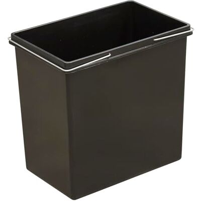 ARREGUI CBZ00684 Ersatzeimer für Mülltrennsysteme 23 L Extra Großes Fassungsvermögen Inneneimer aus Kunststoff Kompatibel mit Basic, Top, Round, Ecoclas und Ecoclas Plus schwarz ARREGUI CBZ00684 Ersatzeimer für Mülltrennsysteme 23 L Extra Großes Fassungsvermögen Inneneimer aus Kunststoff Kompatibel mit Basic, Top, Round, Ecoclas und Ecoclas Plus schwarz