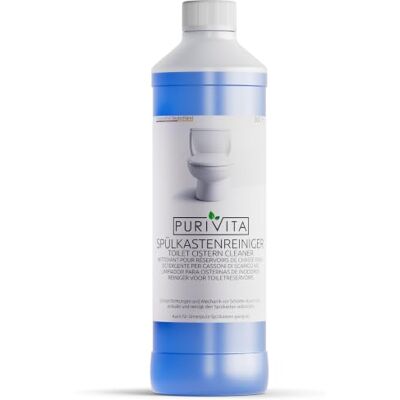 Purivita ® Spülkasten Entkalker & Reiniger – WC & Hebeanlage, 500 ml Spülkastenreiniger & Kalklöser für Unterputz- & Aufputz-Spülkästen, WC & Hebeanlagen – gegen Kalk & Biofilm Purivita ® Spülkasten Entkalker & Reiniger – WC & Hebeanlage, 500 ml Spülkastenreiniger & Kalklöser für Unterputz- & Aufputz-Spülkästen, WC & Hebeanlagen – gegen Kalk & Biofilm