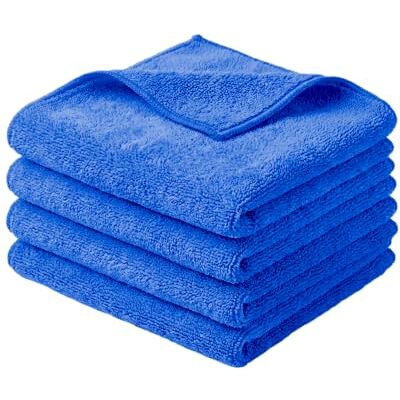 AUTO-PLAST PRODUKT APP MF Cloth Mikrofasertücher Auto 40×40 cm 380 g/m² – Hochsaugfähiges, Fusselfreies & Kratzfreies Tuch zum Entfernen von Wachs und Politur, Für Autopflege & Detailing, Set mit 3 blauen Tüchern AUTO-PLAST PRODUKT APP MF Cloth Mikrofasertücher Auto 40×40 cm 380 g/m² – Hochsaugfähiges, Fusselfreies & Kratzfreies Tuch zum Entfernen von Wachs und Politur, Für Autopflege & Detailing, Set mit 3 blauen Tüchern