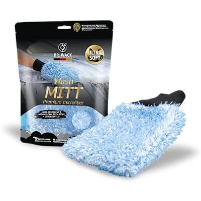 Dr. Wack Autowaschhandschuh Premium Mikrofaser Ultra weich & extrem saugfähig für kratzfreie Reinigung Premium Pflege Dr. Wack Autowaschhandschuh Premium Mikrofaser Ultra weich & extrem saugfähig für kratzfreie Reinigung Premium Pflege