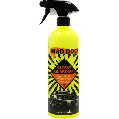 NIGRIN MAD DOCs Detailer Waterless Wash 'n Wax, Reinigung, Pflege und Konservierung, für Innen- und Außenbereich, wasserlose Reinigung, 0,75 Liter, weiß NIGRIN MAD DOCs Detailer Waterless Wash 'n Wax, Reinigung, Pflege und Konservierung, für Innen- und Außenbereich, wasserlose Reinigung, 0,75 Liter, weiß