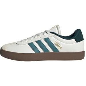 Adidas Herren VL Court 3.0 Shoes, core White/preloved Teal/Aurora ivy, 44 2/3 EU Adidas Herren VL Court 3.0 Shoes, core White/preloved Teal/Aurora ivy, 44 2/3 EU
