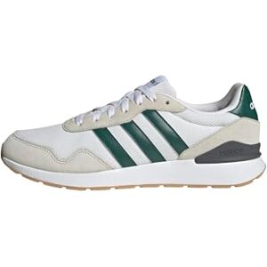 Adidas Herren Run 60S 4.0 Shoes, FTWR White/Collegiate Green/Grey One, 46 EU Adidas Herren Run 60S 4.0 Shoes, FTWR White/Collegiate Green/Grey One, 46 EU