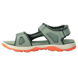 Jack Wolfskin Unisex Kinder Taraco Beach K Sandale, Mint Leaf, 35 EU Jack Wolfskin Unisex Kinder Taraco Beach K Sandale, Mint Leaf, 35 EU