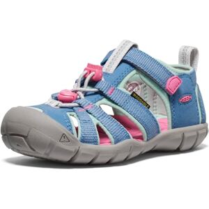 KEEN Unisex Kids Seacamp II CNX Coronet Blue/Hot Pink 10.0 29 KEEN Unisex Kids Seacamp II CNX Coronet Blue/Hot Pink 10.0 29