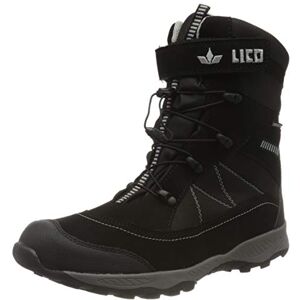 Lico Unisex Kinder Sundsvall Vs Schneestiefel, Schwarz Grau, 35 EU Lico Unisex Kinder Sundsvall Vs Schneestiefel, Schwarz Grau, 35 EU