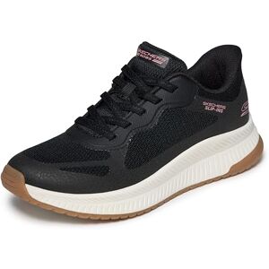 Skechers BOBS Squad 4 Staple Look, Damen Sneaker, Black, Skechers BOBS Squad 4 Staple Look, Damen Sneaker, Black,