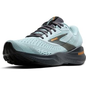 Brooks Adrenaline GTS 24 Stützender Laufschuh für Herren, Winter Sky/Ebenholz/Orange, 41 EU Brooks Adrenaline GTS 24 Stützender Laufschuh für Herren, Winter Sky/Ebenholz/Orange, 41 EU