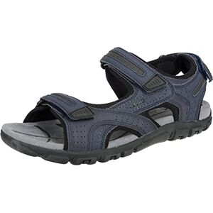Geox Jungen Uomo Strada SANDALS, Navy Dk Grey, 40 EU Geox Jungen Uomo Strada SANDALS, Navy Dk Grey, 40 EU