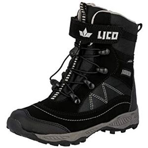 Lico Unisex Kinder Sundsvall Vs Schneestiefel, Schwarz Grau, 39 EU Lico Unisex Kinder Sundsvall Vs Schneestiefel, Schwarz Grau, 39 EU