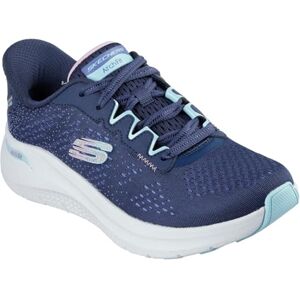 Skechers Damen Arch Fit 2.0 Fresh Pace Slip-InTurnschuhe, Navy Mesh/Duraleather/Multi Trim, 37 EU Skechers Damen Arch Fit 2.0 Fresh Pace Slip-InTurnschuhe, Navy Mesh/Duraleather/Multi Trim, 37 EU