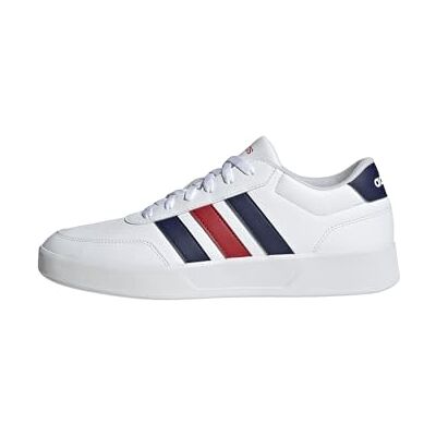 Adidas Herren Breaknet 3.0 Shoes, FTWR White/Dark Blue/Better Scarlet, 43 1/3 EU Adidas Herren Breaknet 3.0 Shoes, FTWR White/Dark Blue/Better Scarlet, 43 1/3 EU