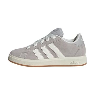Adidas Unisex Kinder Grand Court 00S Kids Shoes, Grey Two/Off White/Gum, 39 1/3 EU Adidas Unisex Kinder Grand Court 00S Kids Shoes, Grey Two/Off White/Gum, 39 1/3 EU