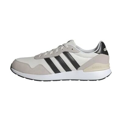 Adidas Herren Run 60S 4.0 Shoes, Core White/Core Black/Off White, 43 1/3 EU Adidas Herren Run 60S 4.0 Shoes, Core White/Core Black/Off White, 43 1/3 EU