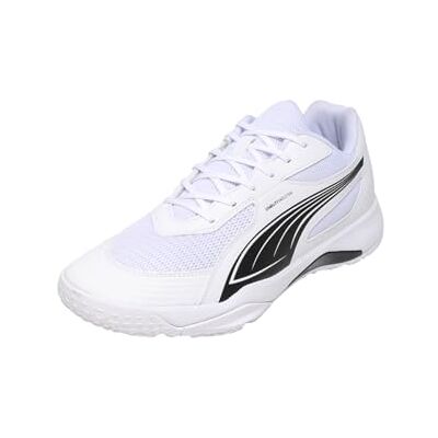 Puma Unisex Solarflash Iii Indoor Court Shoe, Weiß Schwarz, 43 EU Puma Unisex Solarflash Iii Indoor Court Shoe, Weiß Schwarz, 43 EU
