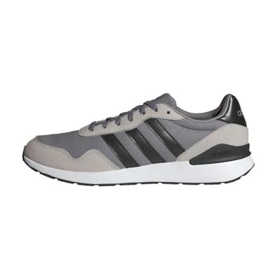 Adidas Herren Run 60S 4.0 Shoes, Grey Three/Core Black/Grey Two, 47 1/3 EU Adidas Herren Run 60S 4.0 Shoes, Grey Three/Core Black/Grey Two, 47 1/3 EU