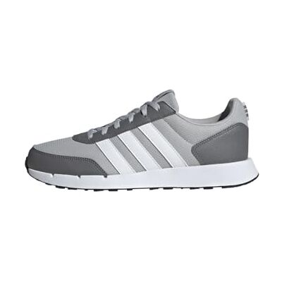 Adidas Unisex Run 50S Shoes, Grey Two / Cloud White / Grey Four, 36 EU Adidas Unisex Run 50S Shoes, Grey Two / Cloud White / Grey Four, 36 EU