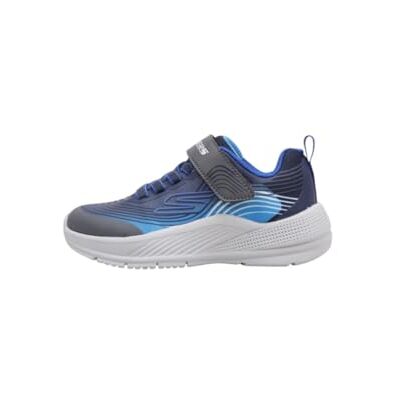 Skechers Jungen Microspec Advance Sneaker, Navy Blue Textile Navy Synthetic Charco, 33.5 EU Skechers Jungen Microspec Advance Sneaker, Navy Blue Textile Navy Synthetic Charco, 33.5 EU