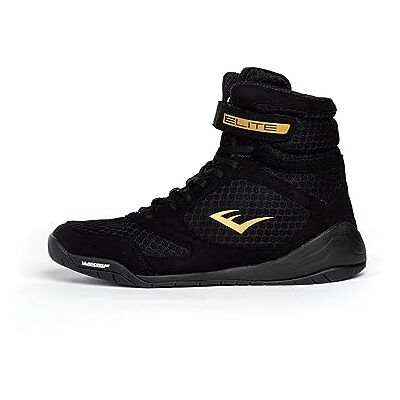 Everlast Elite 2 Boxschuhe (Schwarz Größe 7) Leicht, Hochschnitt, Knöchelstütze, Boxstiefel Wettkampf & Training, Überlegene Traktion Everlast Elite 2 Boxschuhe (Schwarz Größe 7) Leicht, Hochschnitt, Knöchelstütze, Boxstiefel Wettkampf & Training, Überlegene Traktion