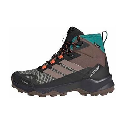 Adidas Damen Terrex Skychaser AX5 Mid Gore-TEX Climawarm+ Hiking Shoes, Earth Strata/Trace Brown/Pure Teal, 44 2/3 EU Adidas Damen Terrex Skychaser AX5 Mid Gore-TEX Climawarm+ Hiking Shoes, Earth Strata/Trace Brown/Pure Teal, 44 2/3 EU