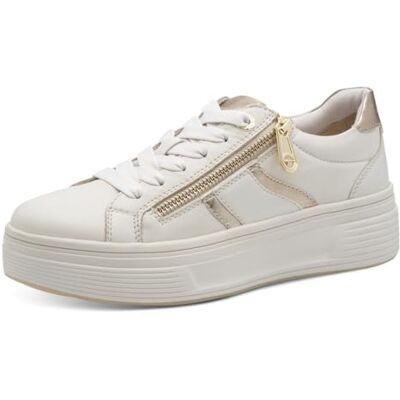 Tamaris Wide FIT Sneaker Materialmix Leder/Textil/Synthetik H-Weite Tamaris Wide FIT Sneaker Materialmix Leder/Textil/Synthetik H-Weite