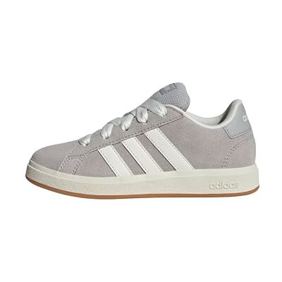 Adidas Unisex Kinder Grand Court 00S Kids Shoes, Grey Two/Off White/Gum, 37 1/3 EU Adidas Unisex Kinder Grand Court 00S Kids Shoes, Grey Two/Off White/Gum, 37 1/3 EU
