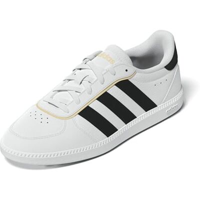 Adidas Unisex Kinder BREAKNET Sleek Shoes JUNIOR, FTWR White/core Black/orange Tint, 39 1/3 EU Adidas Unisex Kinder BREAKNET Sleek Shoes JUNIOR, FTWR White/core Black/orange Tint, 39 1/3 EU