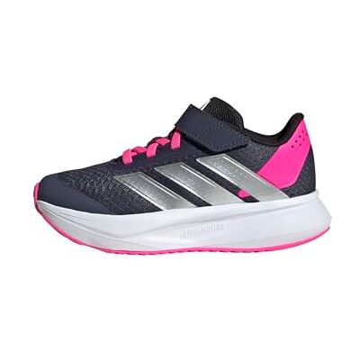 Adidas Unisex Kinder DURAMO SL2 HOOK AND LOOP SHOES KIDS, shadow navy/silver met./lucid pink, 28 1/2 EU Adidas Unisex Kinder DURAMO SL2 HOOK AND LOOP SHOES KIDS, shadow navy/silver met./lucid pink, 28 1/2 EU