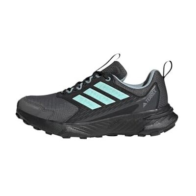 Adidas Damen Terrex Tracefinder 2 Climaproof Trail Running Shoes, Carbon/Semi Flash Aqua/Grey Six, 39 1/3 EU Adidas Damen Terrex Tracefinder 2 Climaproof Trail Running Shoes, Carbon/Semi Flash Aqua/Grey Six, 39 1/3 EU