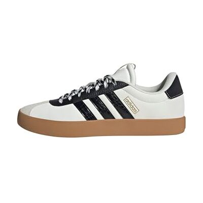 Adidas Herren VL Court 3.0 Shoes, Off White/core Black/Gold met., 42 2/3 EU Adidas Herren VL Court 3.0 Shoes, Off White/core Black/Gold met., 42 2/3 EU