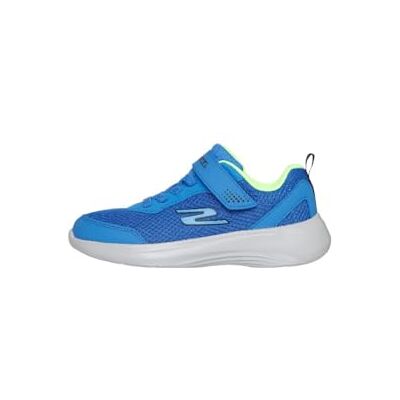 Skechers Jungen Selectors Reset Achieved Sneaker, Blue Textile Blue Synthetic Lime Trim, 32 EU Skechers Jungen Selectors Reset Achieved Sneaker, Blue Textile Blue Synthetic Lime Trim, 32 EU