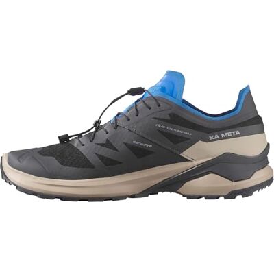 Salomon Herren Xa Meta Gore-tex Made in France Hiking Shoe, Black Oxford Tan French Blue, 42 2/3 EU Salomon Herren Xa Meta Gore-tex Made in France Hiking Shoe, Black Oxford Tan French Blue, 42 2/3 EU