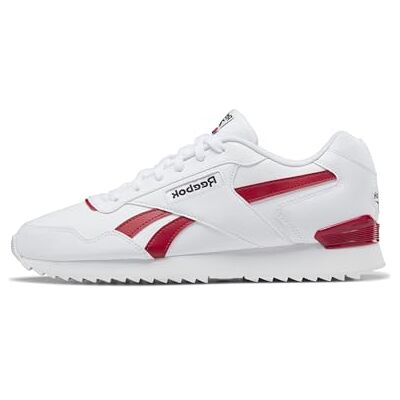 Reebok Unisex Glide Ripple Clip Sneaker,Ftwwht Flasrd Cblack,42.5 EU Reebok Unisex Glide Ripple Clip Sneaker,Ftwwht Flasrd Cblack,42.5 EU