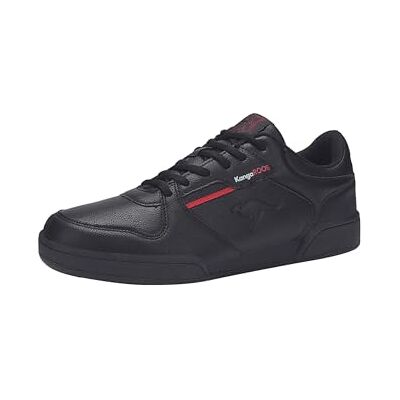 KangaROOS Unisex K-ac Rocky Sneaker, Jet Black Mono, 47 EU KangaROOS Unisex K-ac Rocky Sneaker, Jet Black Mono, 47 EU