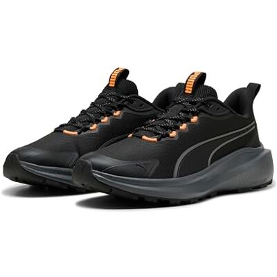 Puma Skyrocket Lite Trail Adult Unisex Straßen-Laufschuh, Black-Heat FIRE, 42 Puma Skyrocket Lite Trail Adult Unisex Straßen-Laufschuh, Black-Heat FIRE, 42
