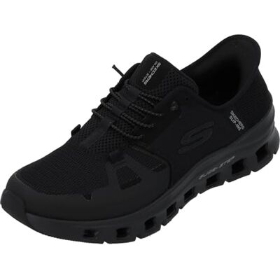 Skechers Herren Glide-Step Pro Slip-InTurnschuhe, Black Mesh/Hotmelt, 44 EU Skechers Herren Glide-Step Pro Slip-InTurnschuhe, Black Mesh/Hotmelt, 44 EU