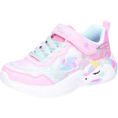 Skechers Girls, Sneaker, Pink Sparkle Mesh/Turquoise Trim, Skechers Girls, Sneaker, Pink Sparkle Mesh/Turquoise Trim,