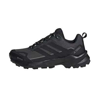 Adidas Damen Terrex Skychaser Ax5 Gore-Tex Hiking Shoes, Carbon/Core Black/Semi Flash Aqua, 40 EU Adidas Damen Terrex Skychaser Ax5 Gore-Tex Hiking Shoes, Carbon/Core Black/Semi Flash Aqua, 40 EU