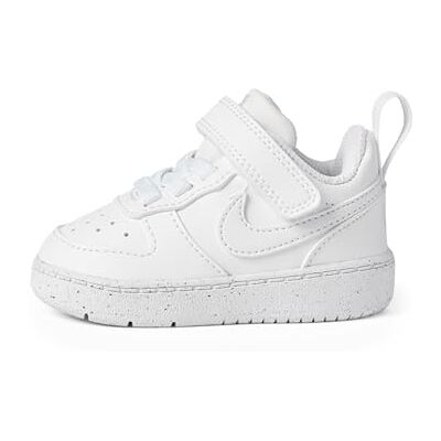 NIKE Unisex Kinder Court Borough Low Recraft (Td) Sneaker, Weiß, 25 EU NIKE Unisex Kinder Court Borough Low Recraft (Td) Sneaker, Weiß, 25 EU