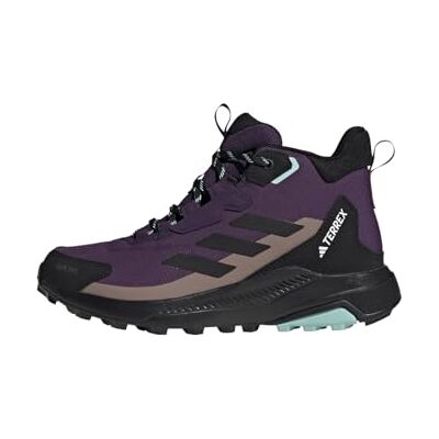 Adidas Damen Terrex Anylander Mid RAIN.RDY Hiking Shoes, Aurora Plum/Core Black/Trace Brown, 36 EU Adidas Damen Terrex Anylander Mid RAIN.RDY Hiking Shoes, Aurora Plum/Core Black/Trace Brown, 36 EU
