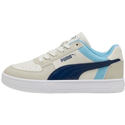 Puma Unisex Kinder Caven 2.0 Block Jr Sneaker, Desert Dust Persian Blue Aqua Green, 4 UK Puma Unisex Kinder Caven 2.0 Block Jr Sneaker, Desert Dust Persian Blue Aqua Green, 4 UK