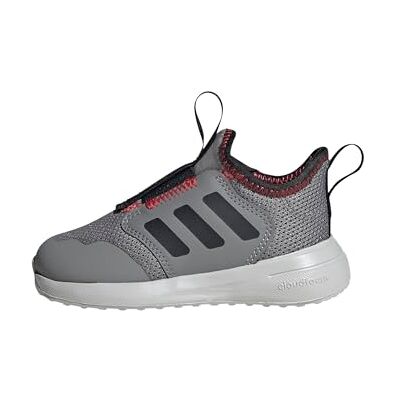 Adidas Unisex Baby TENSAUR Comfort Shoes Infants, Grey Three/core Black/Pure Ruby, 21 EU Adidas Unisex Baby TENSAUR Comfort Shoes Infants, Grey Three/core Black/Pure Ruby, 21 EU