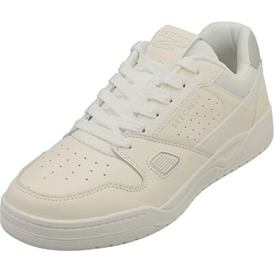 Skechers Herren Koopa Lace Low X Harry Kane Sneaker, weiß, 42.5 EU Skechers Herren Koopa Lace Low X Harry Kane Sneaker, weiß, 42.5 EU