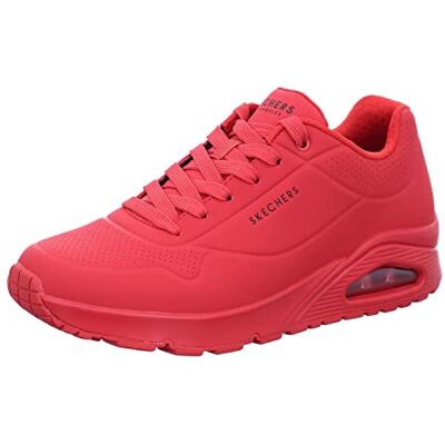 Skechers Herren Uno Stand On Air Turnschuhe, Red Durabuck / Mesh, 45 EU Skechers Herren Uno Stand On Air Turnschuhe, Red Durabuck / Mesh, 45 EU