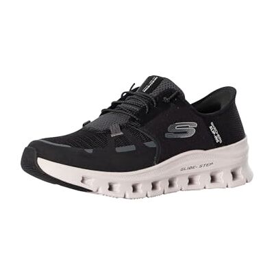 Skechers Herren Glide-Step Pro Turnschuhe, Black Mesh/White, 46 EU Skechers Herren Glide-Step Pro Turnschuhe, Black Mesh/White, 46 EU