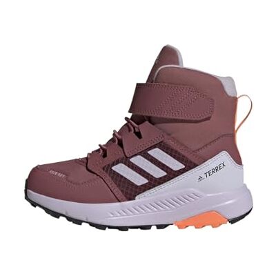 Adidas Terrex Trailmaker High C.Rdy Hiking Shoes, Nicht-Fußball-hohe Schuhe, Quiet Crimson/Silver Dawn/Amber Tint, Adidas Terrex Trailmaker High C.Rdy Hiking Shoes, Nicht-Fußball-hohe Schuhe, Quiet Crimson/Silver Dawn/Amber Tint,