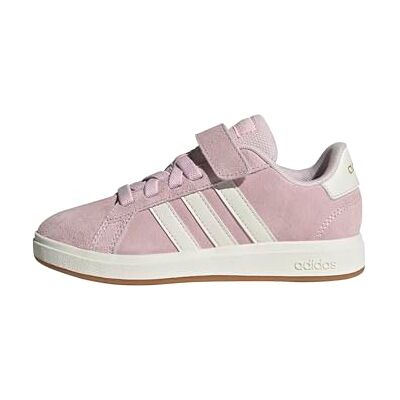 Adidas Unisex Kinder Grand Court 00S Children Shoes, Clear Pink/Off White/Gum, 34 EU Adidas Unisex Kinder Grand Court 00S Children Shoes, Clear Pink/Off White/Gum, 34 EU