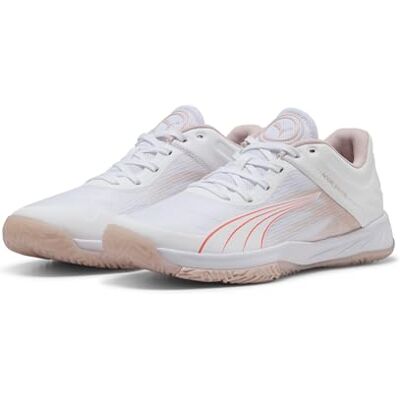 Puma Accelerate Turbo W+, Weiblich Hallenturnschuh, White-Glowing RED-Rose Quartz-Alpine Snow, Puma Accelerate Turbo W+, Weiblich Hallenturnschuh, White-Glowing RED-Rose Quartz-Alpine Snow,
